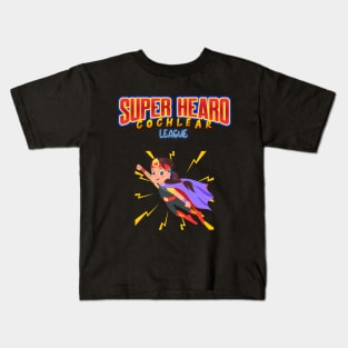 Super Hearo, Cochlear League | Cochlear Implant | Deaf Kids T-Shirt